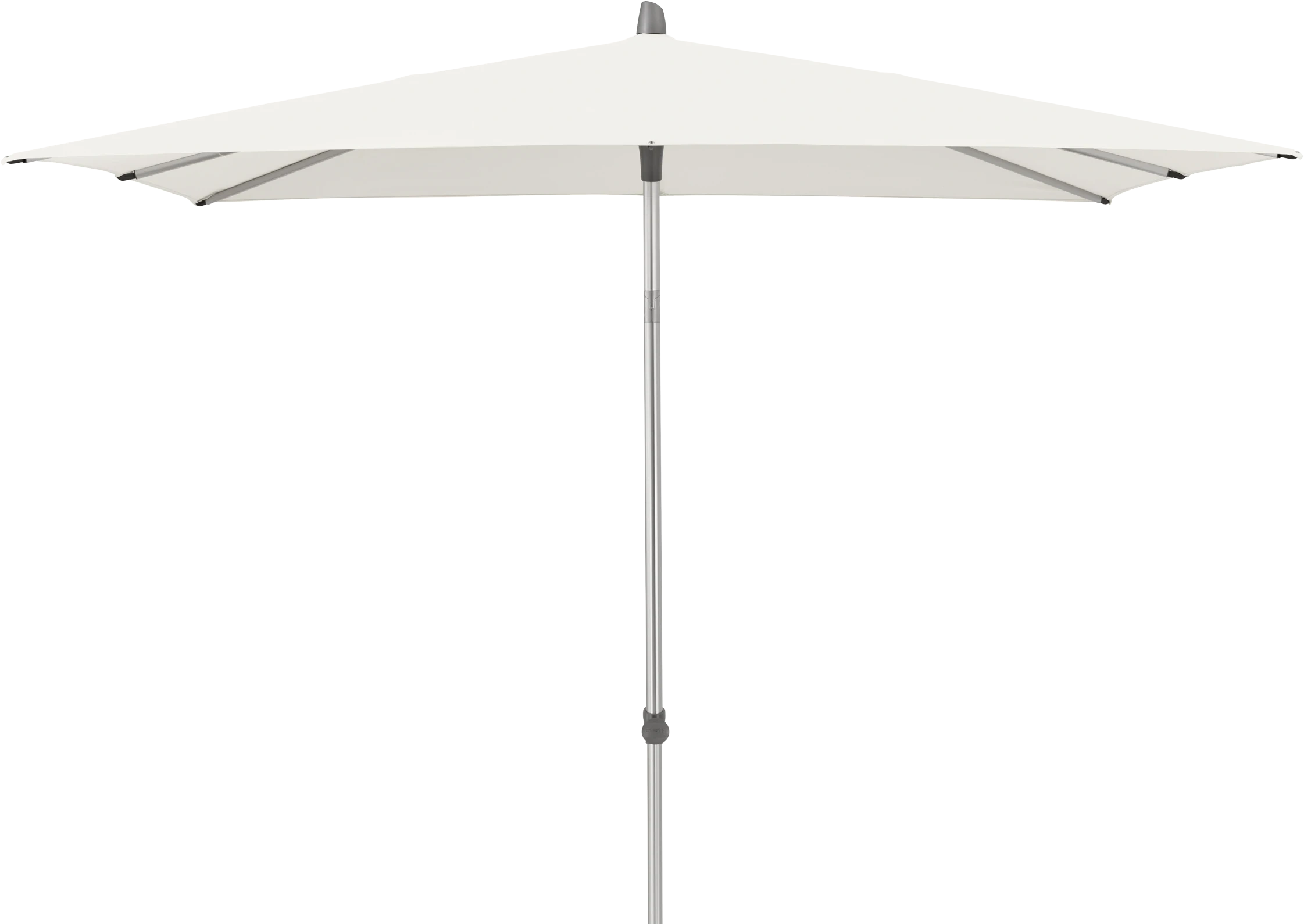 Glatz Smart Parasol 250 x 200 cm Anodised