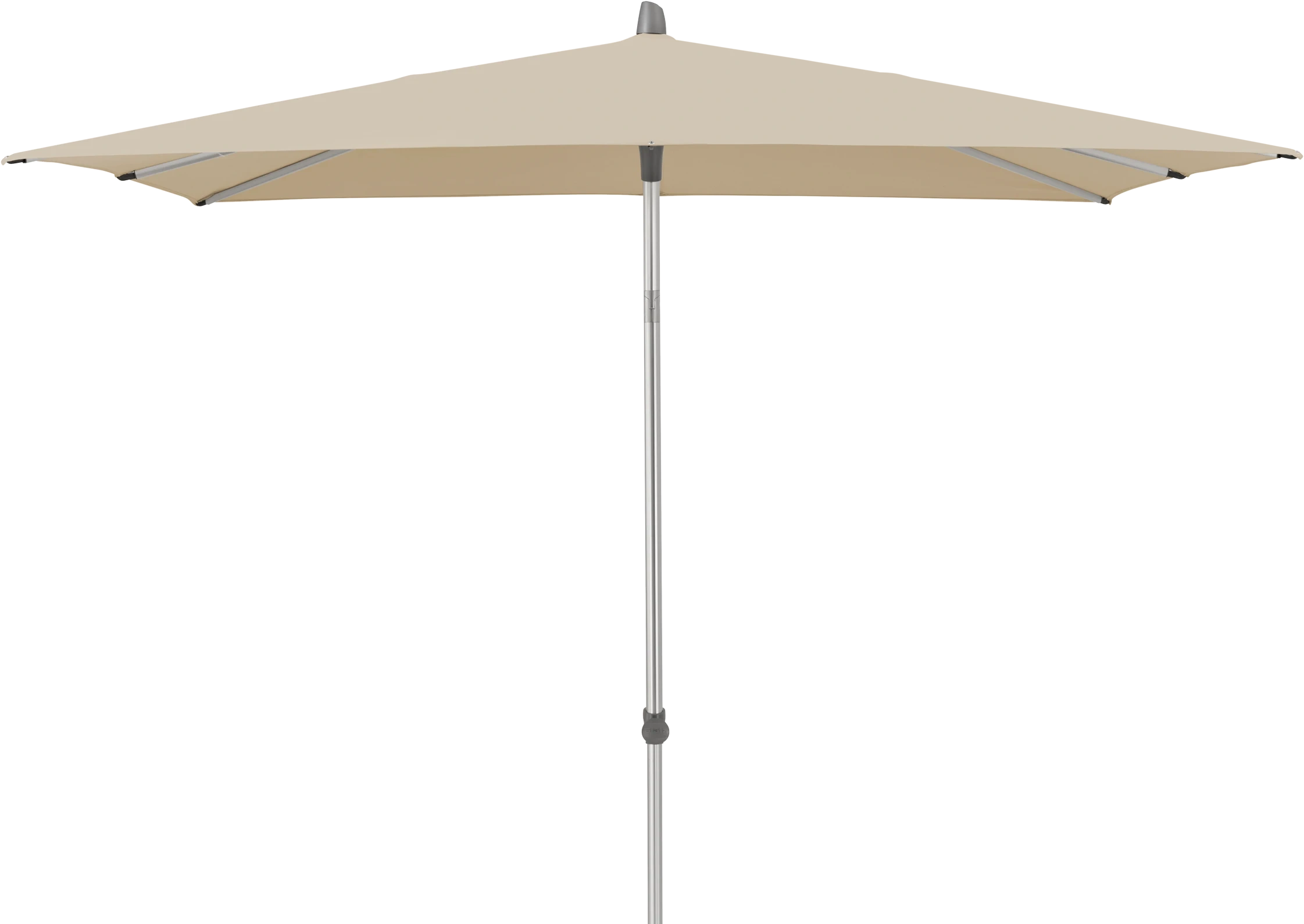 Glatz Smart Parasol 250 x 200 cm Anodised