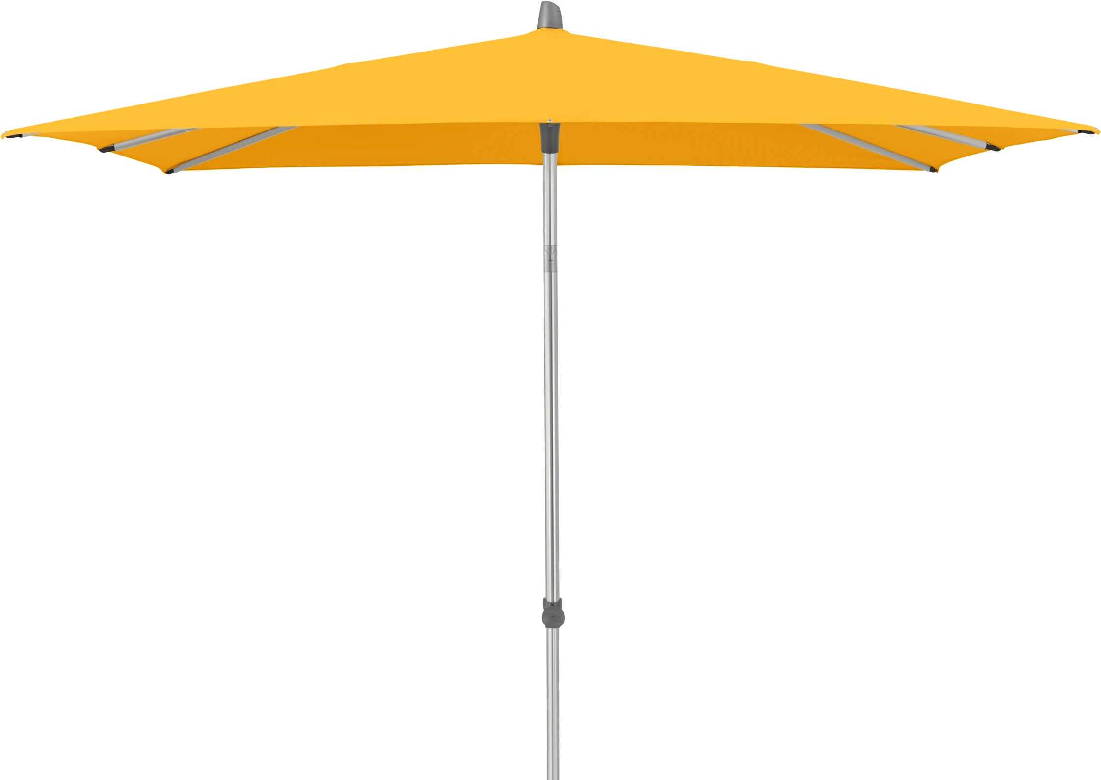 Glatz Smart Parasol 240 x 240 cm Anodised