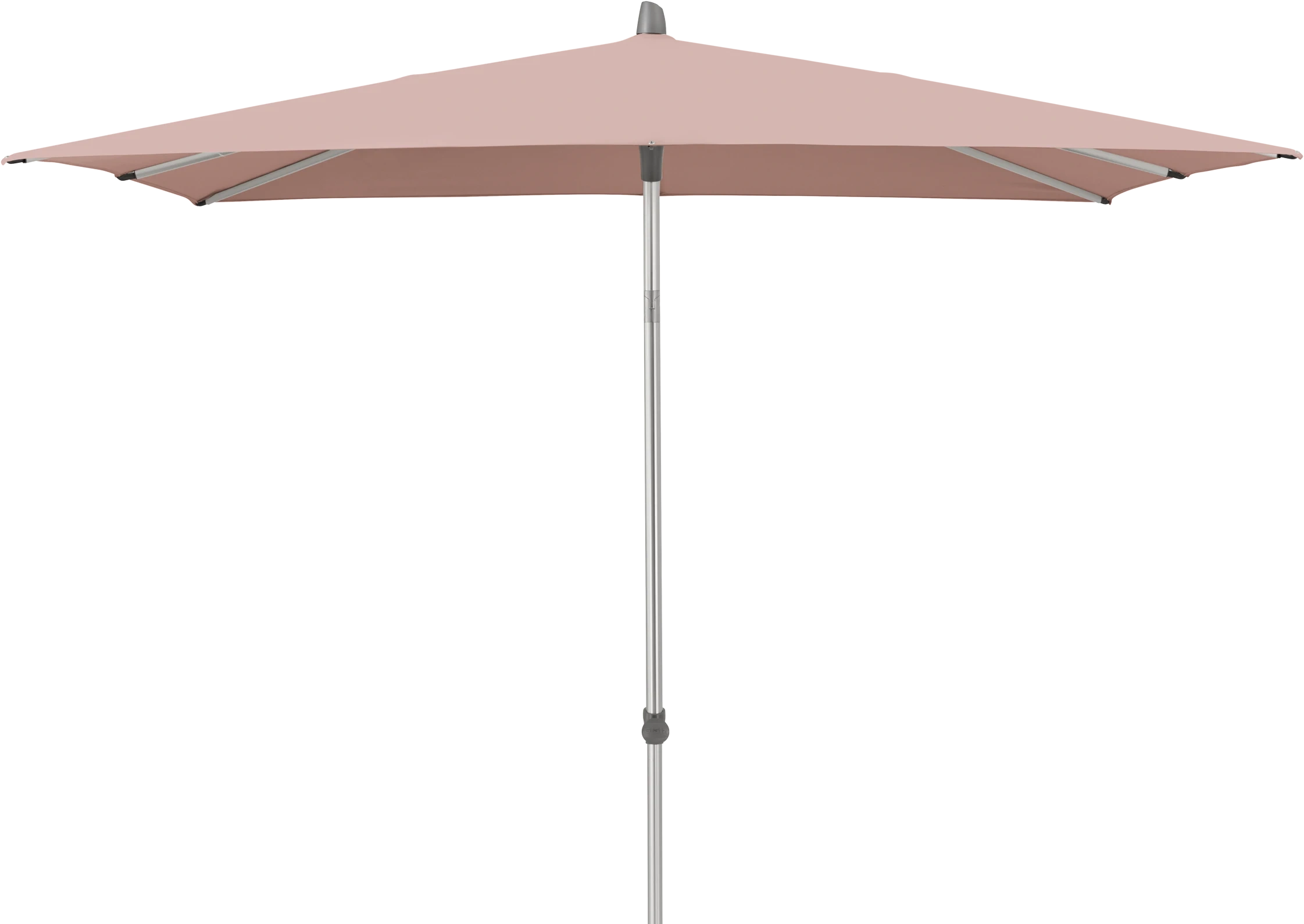 Glatz Smart Parasol 240 x 240 cm Anodised