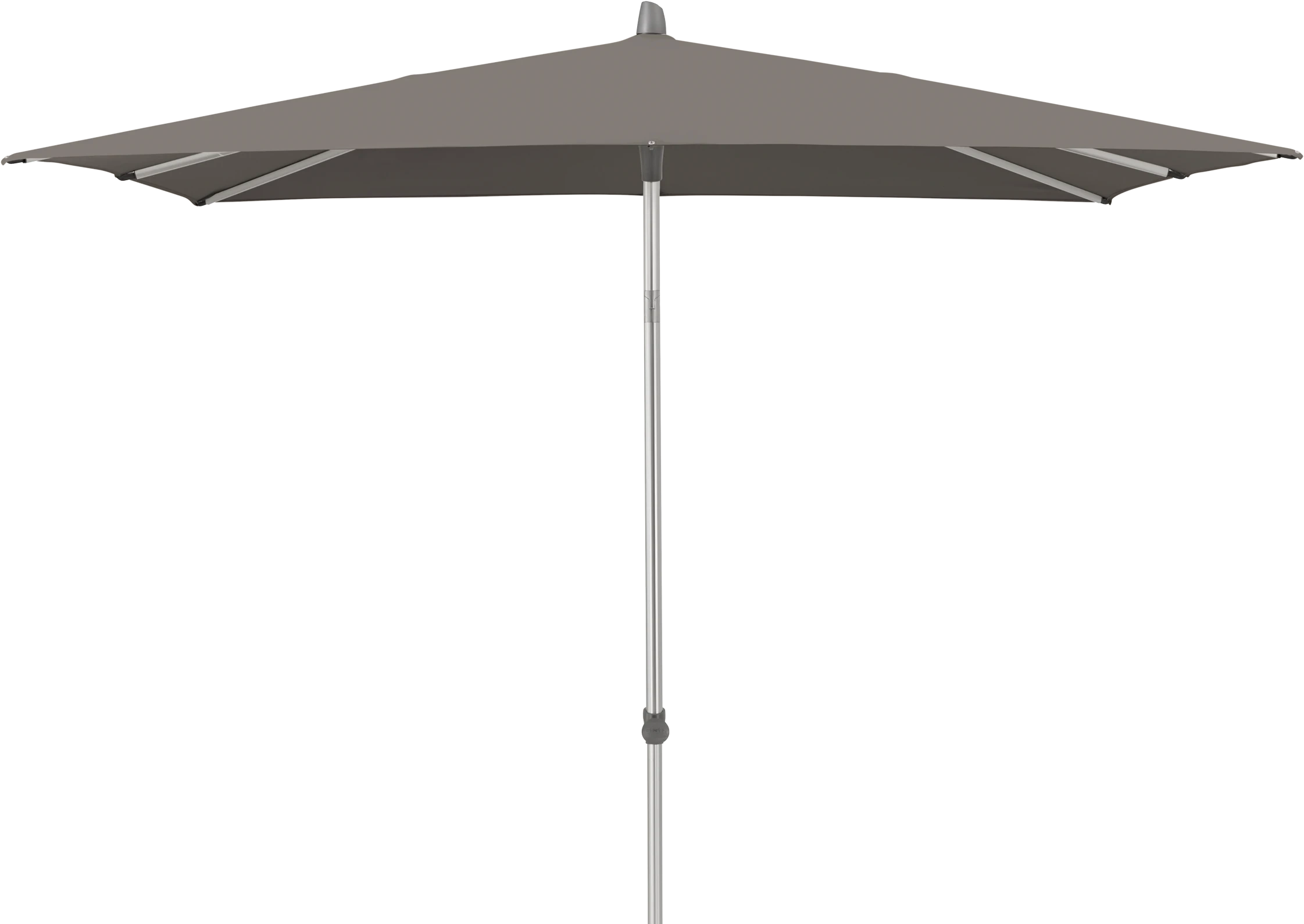 Glatz Smart Parasol 240 x 240 cm Anodised