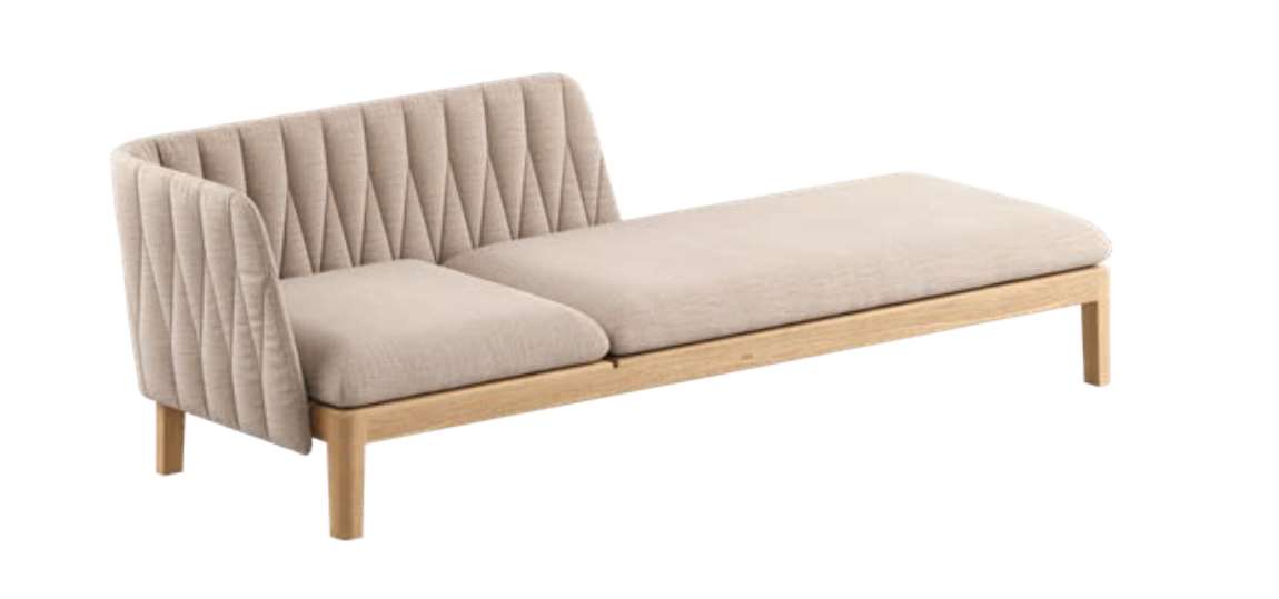 Royal Botania Calypso 3-Seater Recliner Sofa – Right Arm & Half Backrest Module