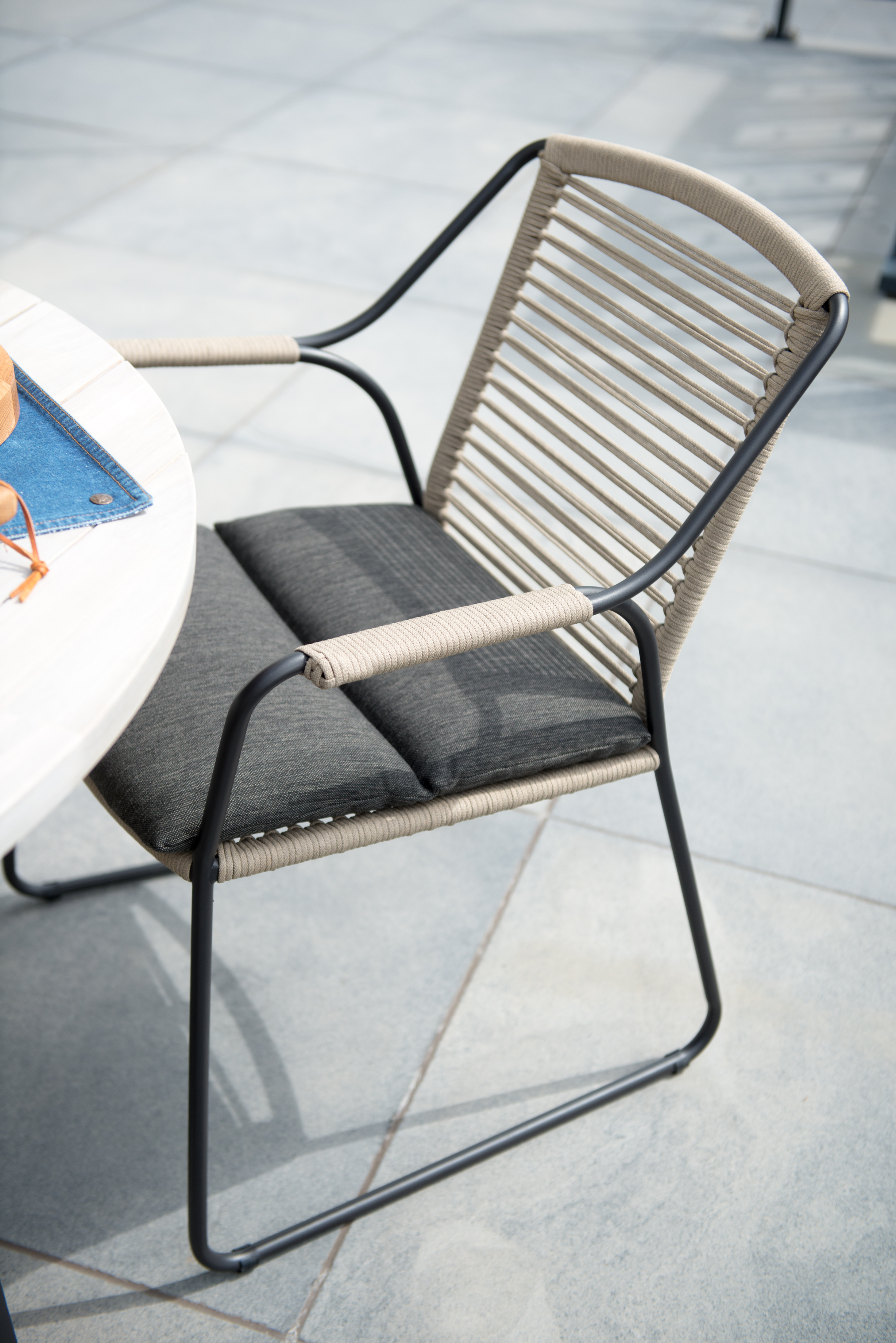 4 Seasons Outdoor Scandic Dining Chair With Cushion (Packed In 2's)