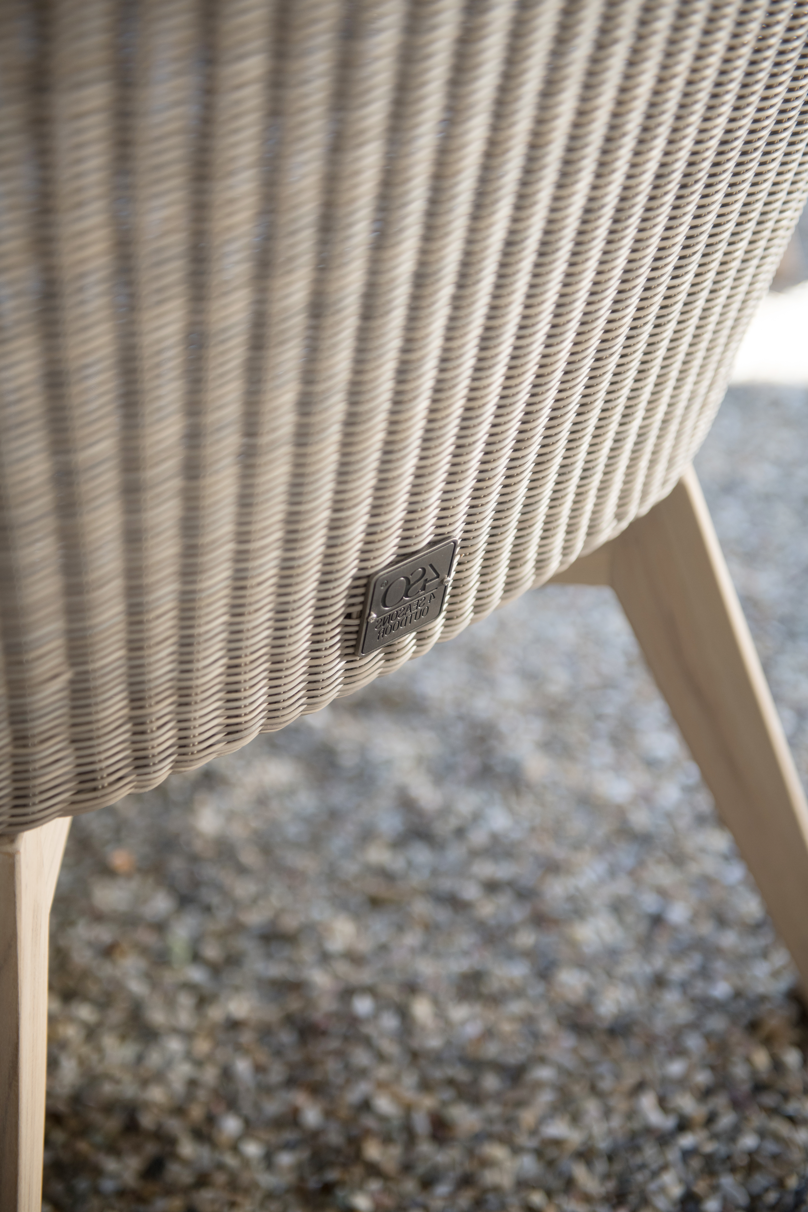 4 Seasons Outdoor Avila Living Chair With 2 Cushions Polyloom Anthracite