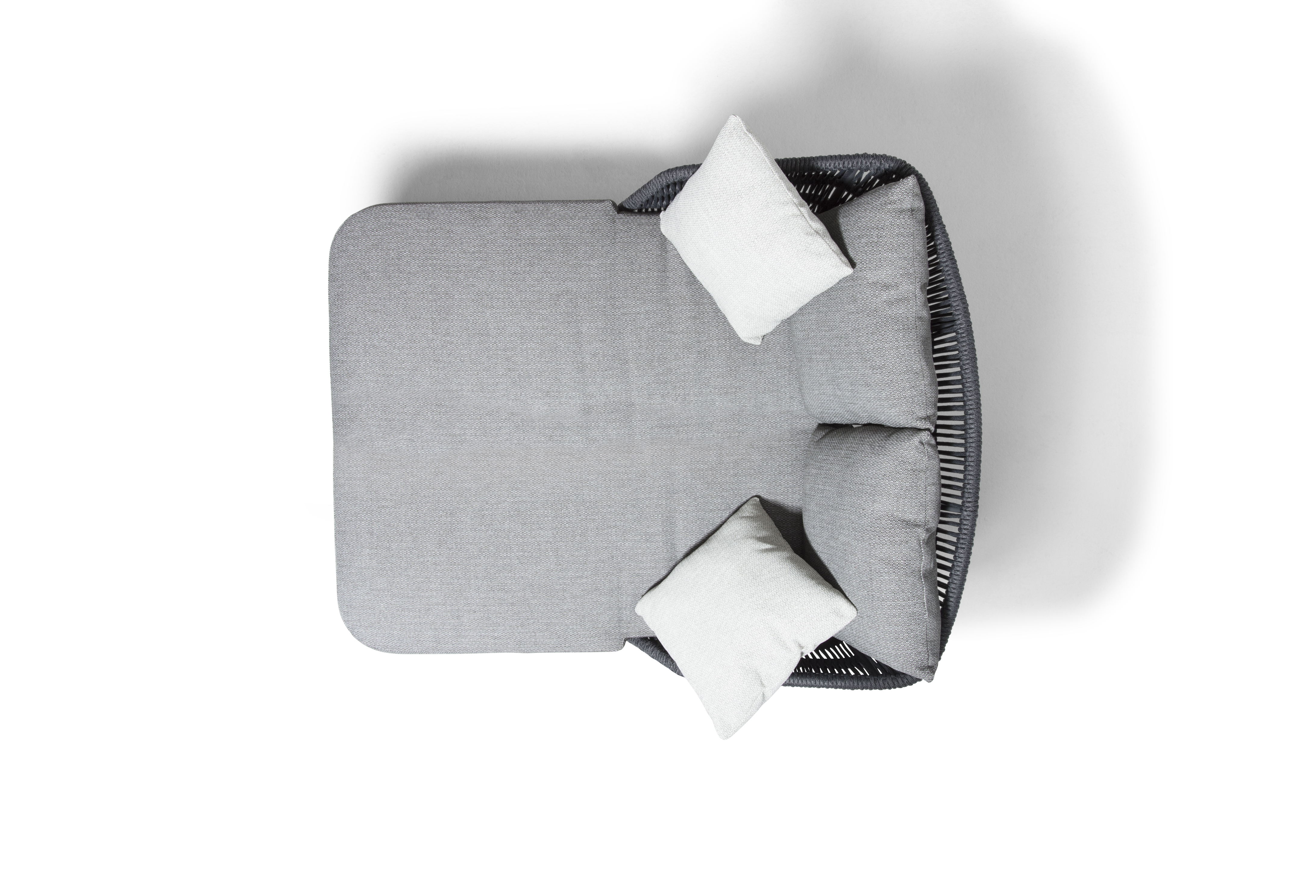 4 Seasons Outdoor Marbella Daybed With 5 Cushions