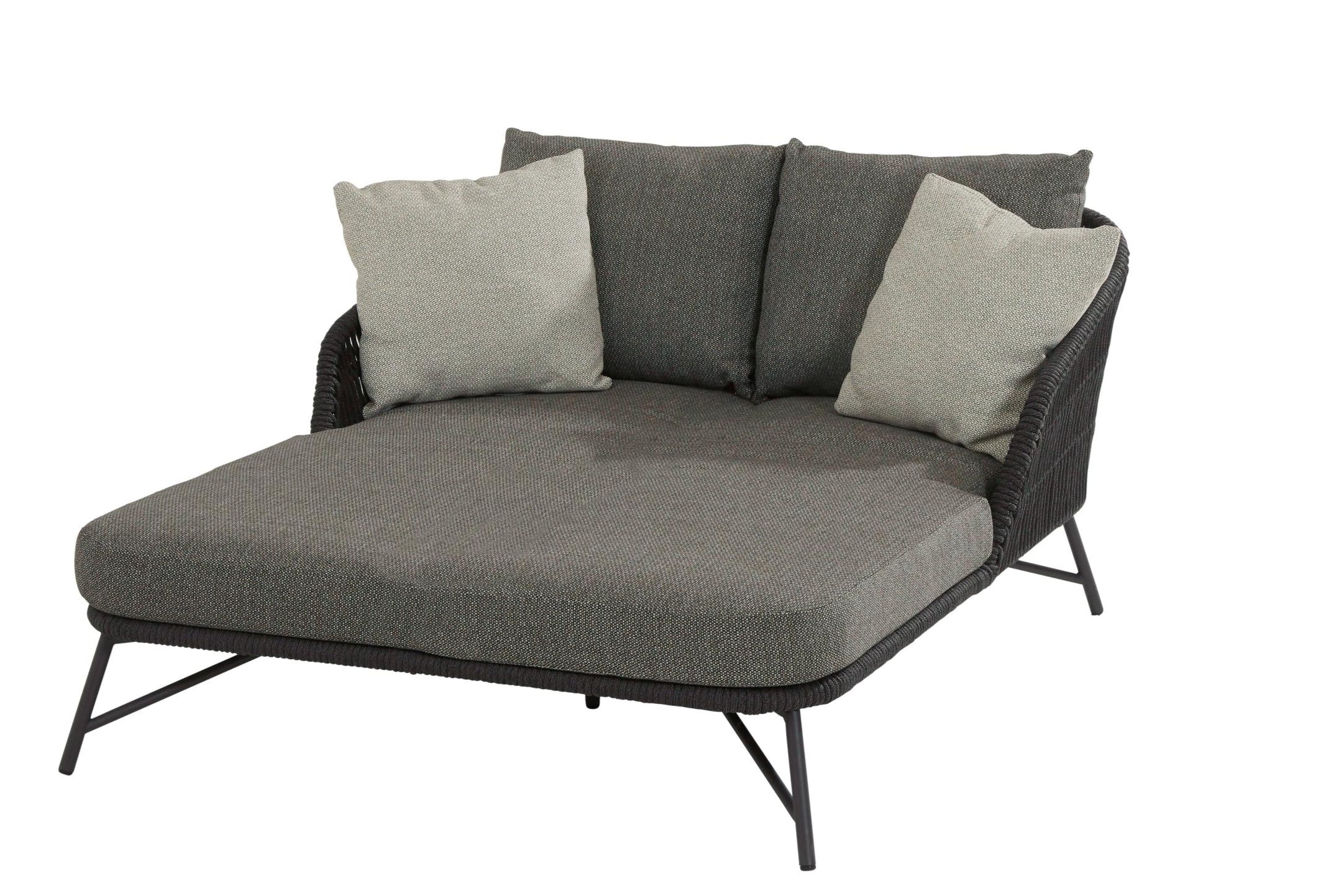 4 Seasons Outdoor Marbella Daybed Single with 3 Cushions