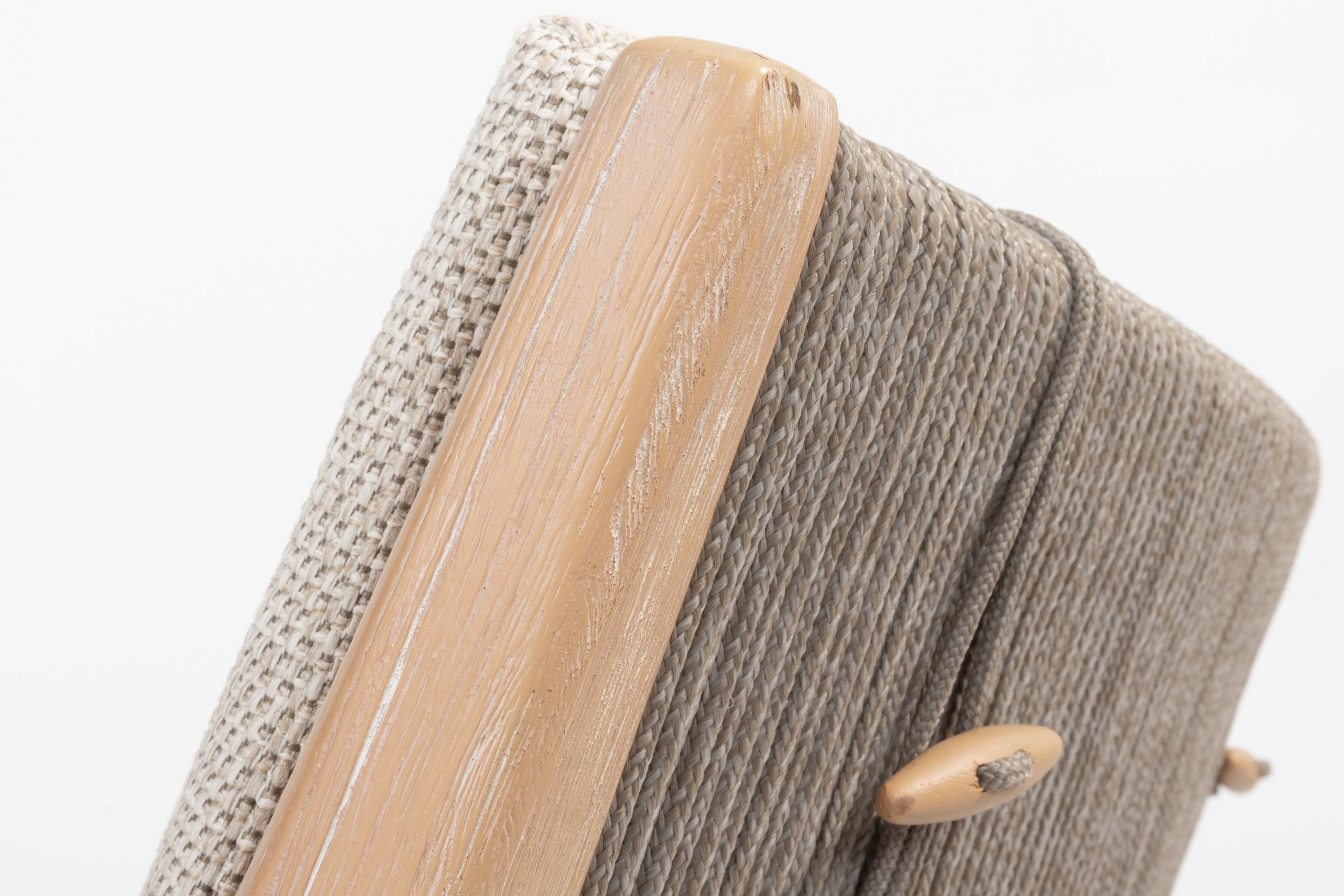 4 Season Outdoor Julia Stackable Dining Chair Teak Brushed With 2 Cushions