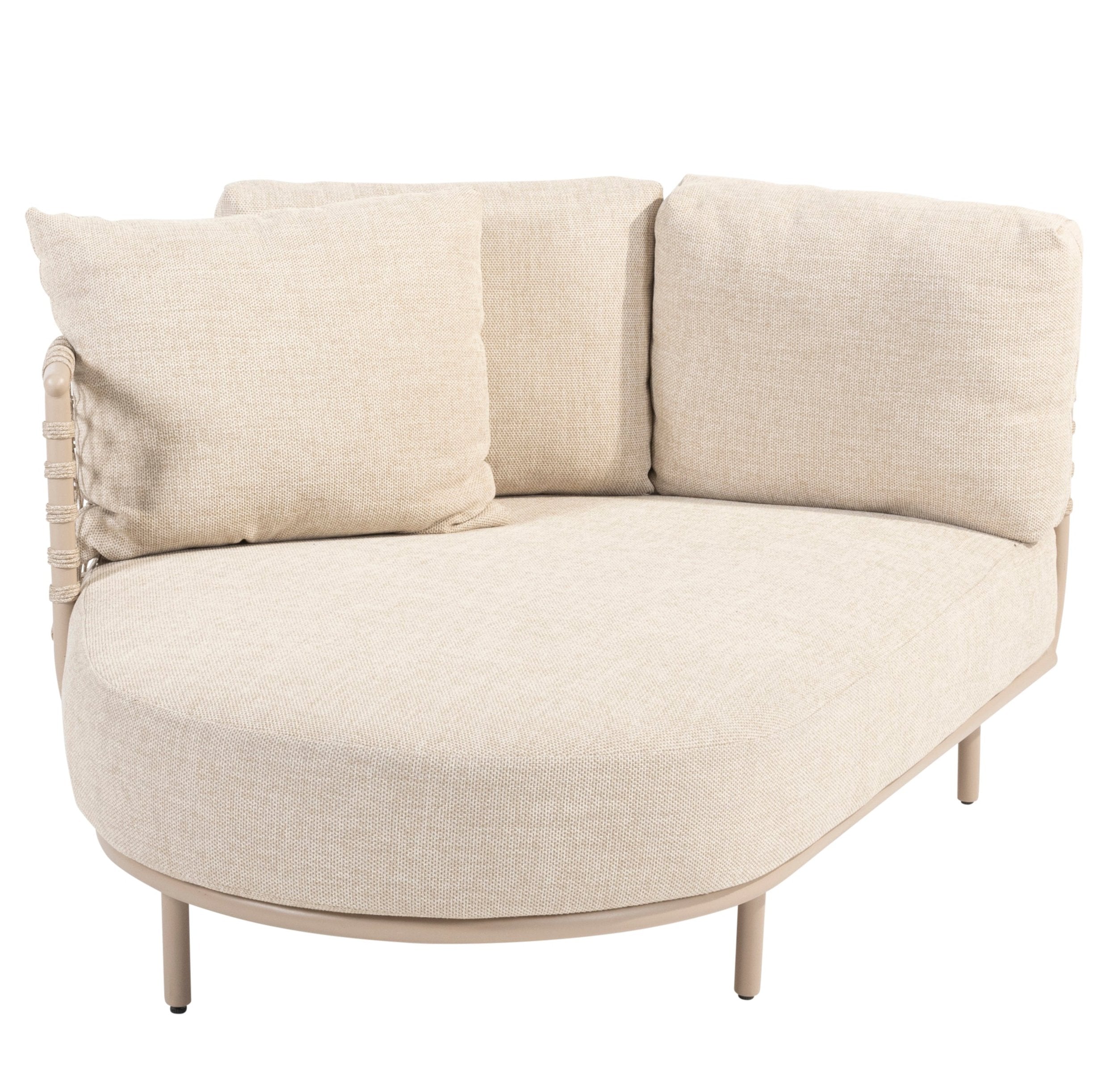 4 Seasons Outdoor Set | 2 x Sardinia Chaise Lounge with 3 Volta Tables