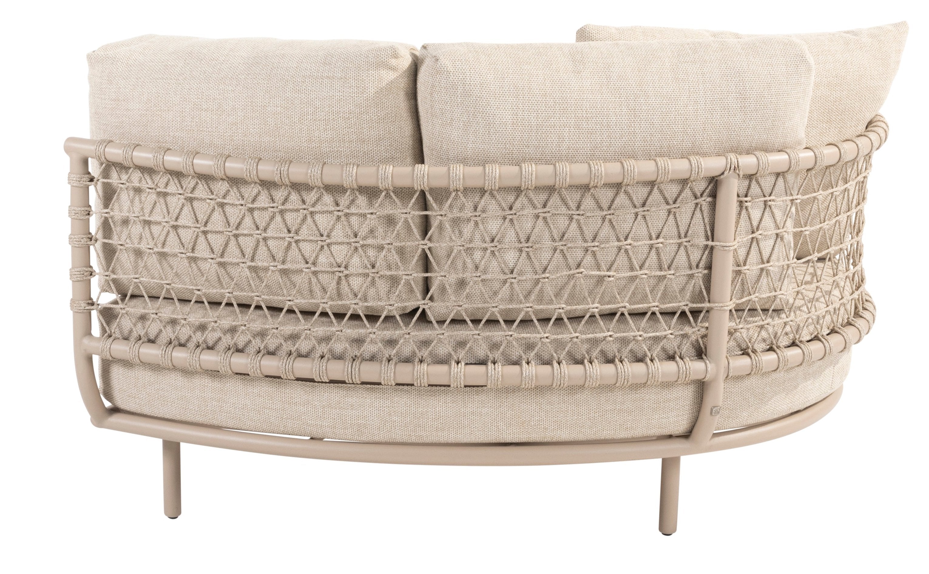 4 Seasons Outdoor Set | 2 x Sardinia Chaise Lounge with 3 Volta Tables