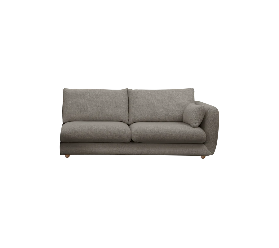 Cane-line Bloom 2-Seater Sofa Left Module with Teak Legs