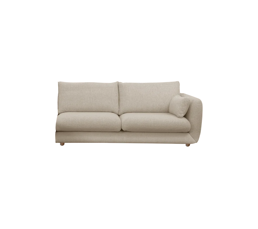 Cane-line Bloom 2-Seater Sofa Left Module with Teak Legs