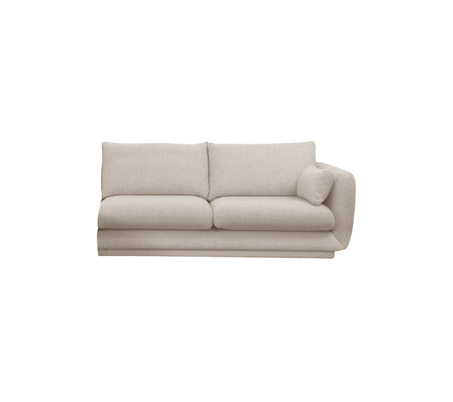 Cane-line Bloom 2-Seater Sofa Left Module with Plinth