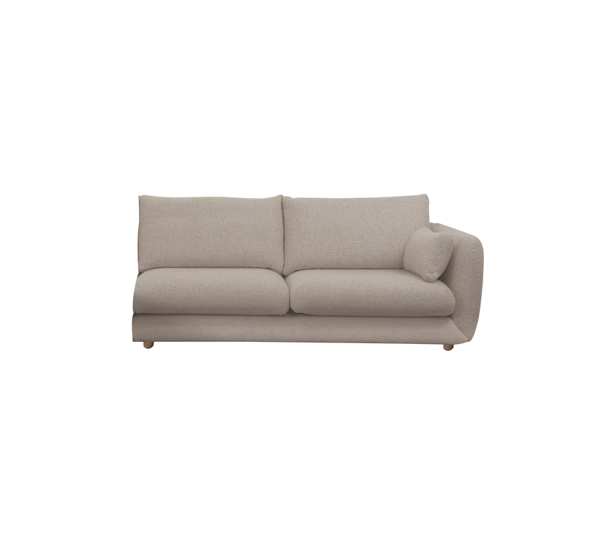 Cane-line Bloom 2-Seater Sofa Left Module with Teak Legs
