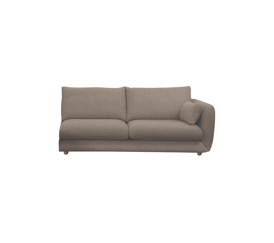 Cane-line Bloom 2-Seater Sofa Left Module with Teak Legs