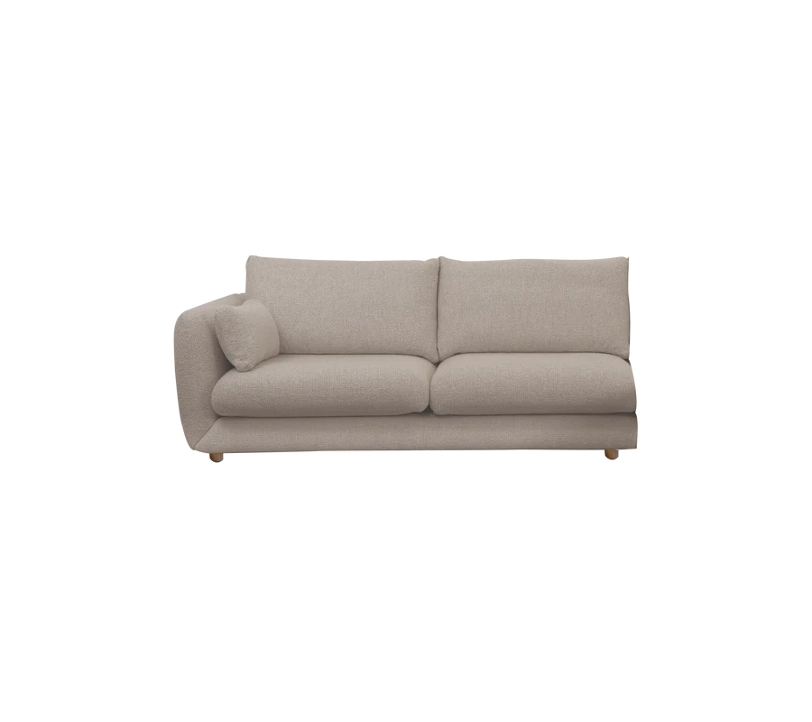 Cane-line Bloom 2-Seater Sofa Right Module with Teak Legs