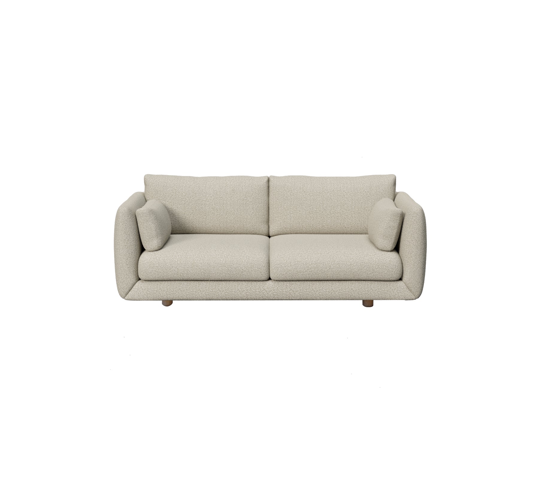 Cane-line Bloom 2-Seater Sofa with Teak Legs