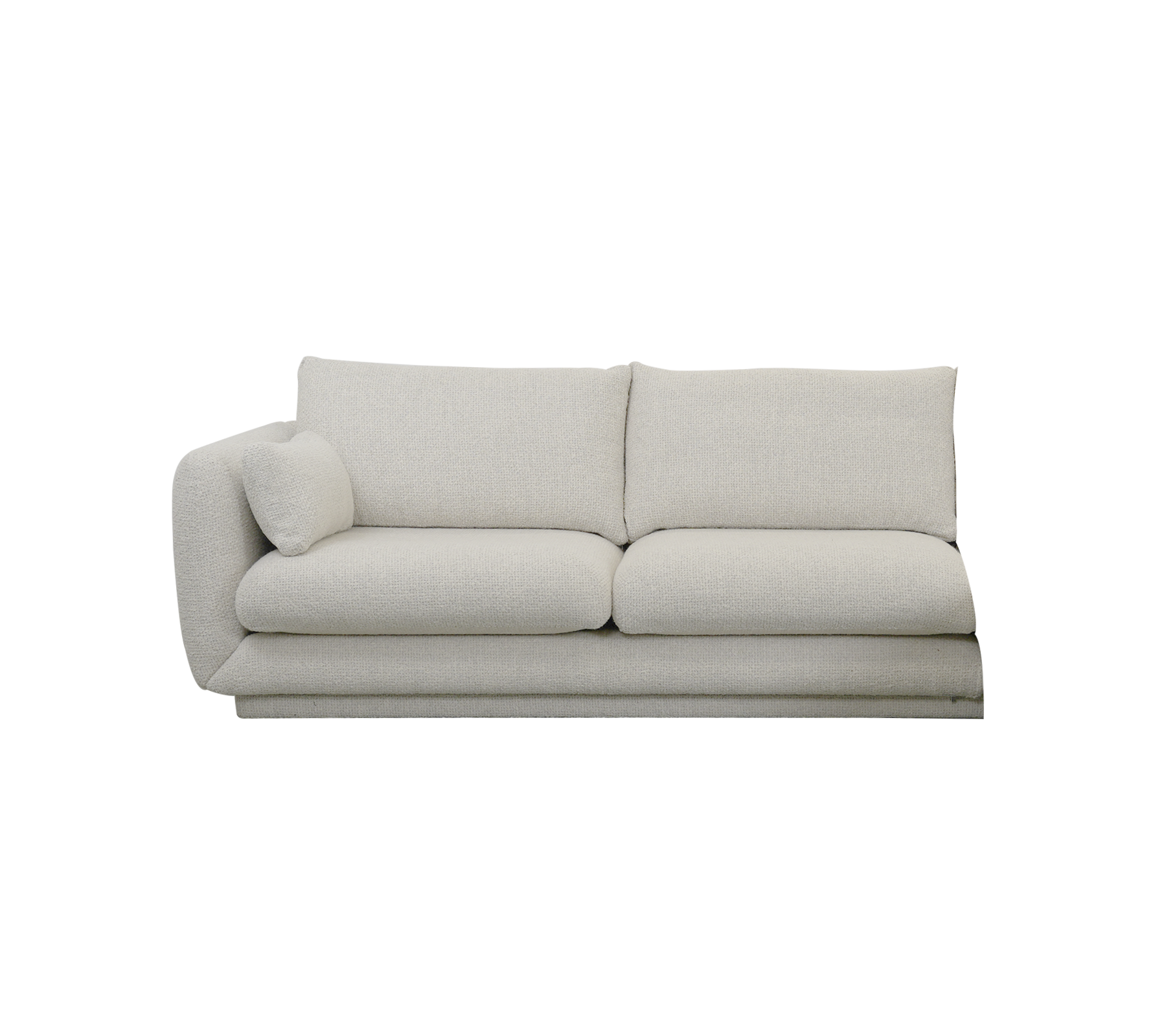 Cane-line Bloom 2-Seater Sofa Right Module with Plinth