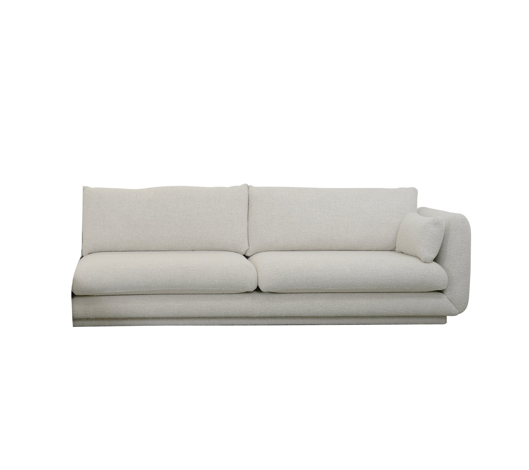Cane-line Bloom 3- Seater Sofa Left Module with Plinth