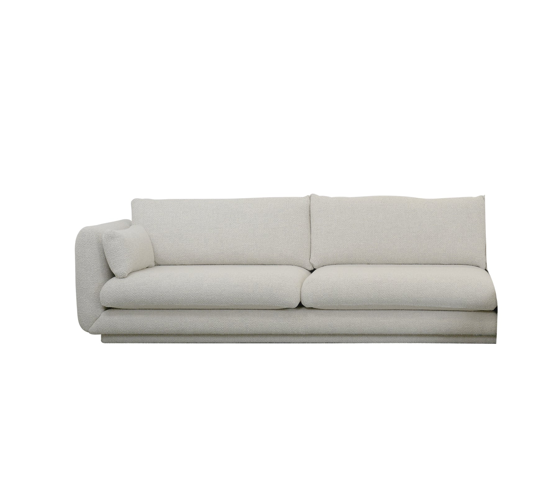 Cane-line Bloom 3- Seater Sofa Right Module with Plinth