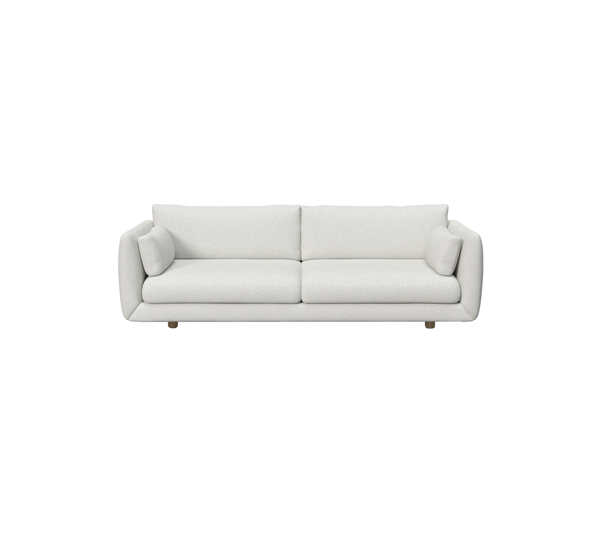 Cane-line Bloom 3-Seater Sofa with Teak Legs