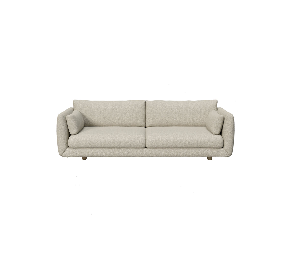 Cane-line Bloom 3-Seater Sofa with Teak Legs