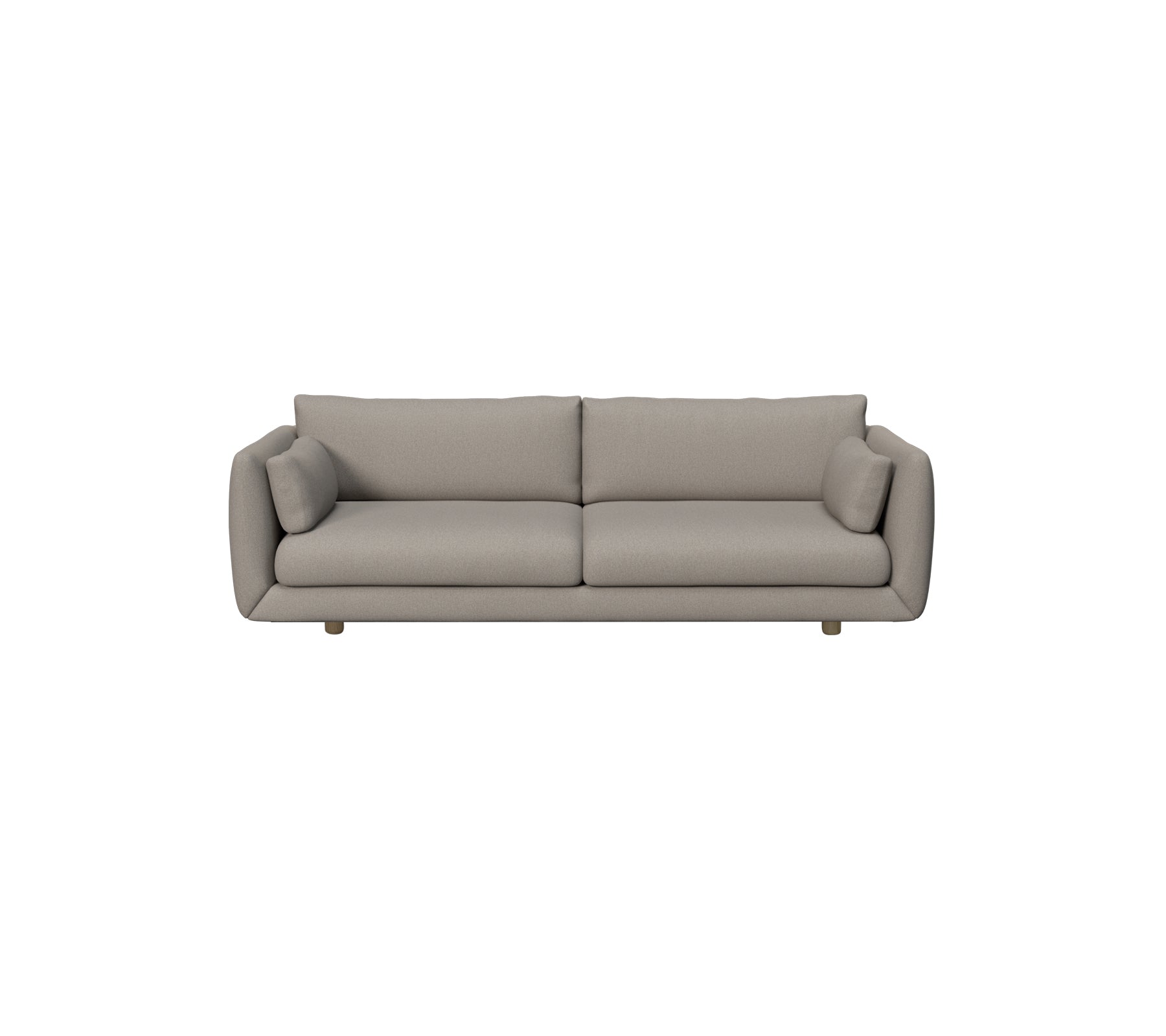 Cane-line Bloom 3-Seater Sofa with Teak Legs