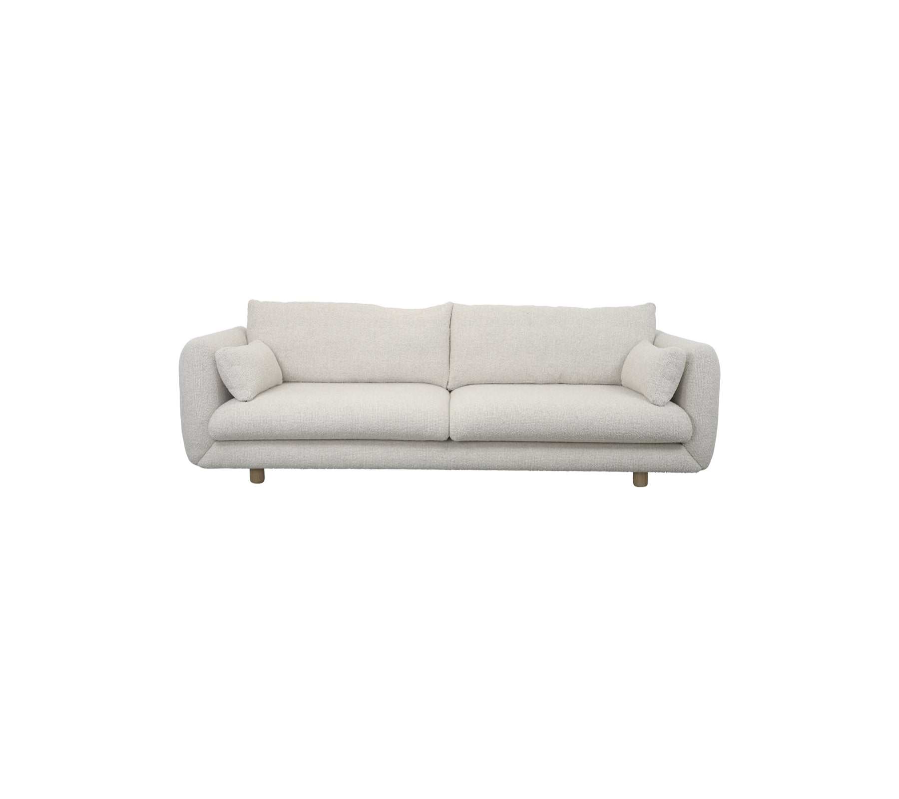 Cane-line Bloom 3-Seater Sofa with Teak Legs