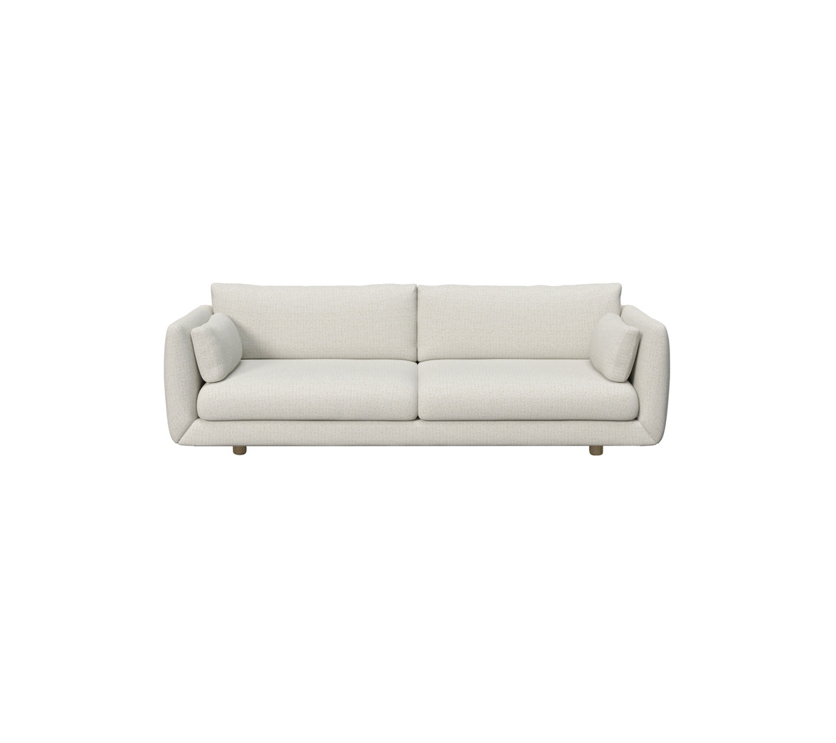 Cane-line Bloom 3-Seater Sofa with Teak Legs