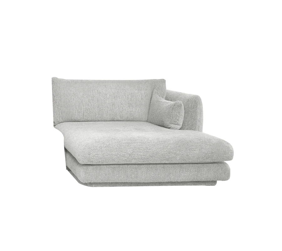 Cane-line Bloom Chaise Longue Sofa module Left/Right with Plinth