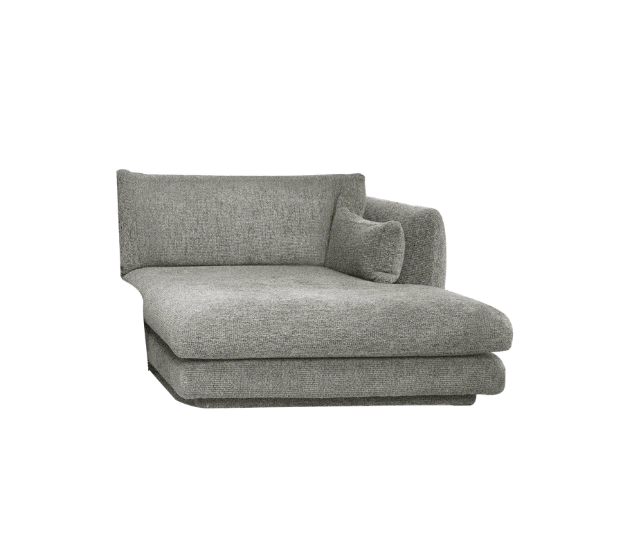 Cane-line Bloom Chaise Longue Sofa module Left/Right with Plinth