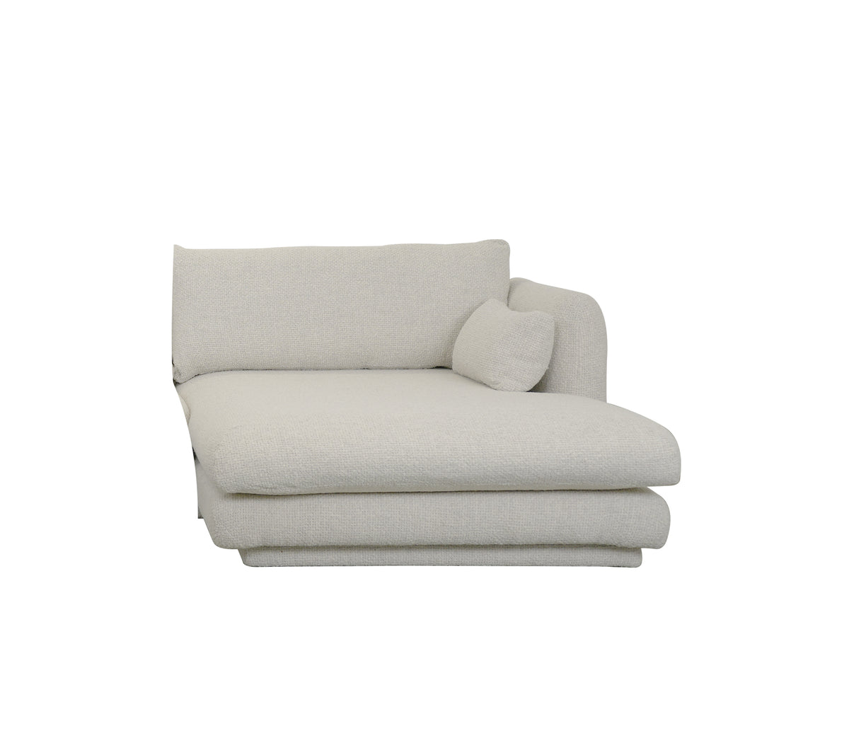 Cane-line Bloom Chaise Lounge Left Module with Plinth