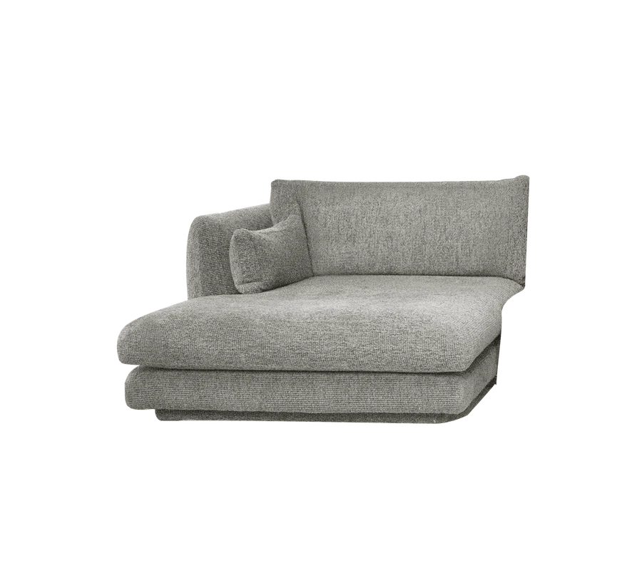 Cane-line Bloom Chaise Longue Sofa module Left/Right with Plinth