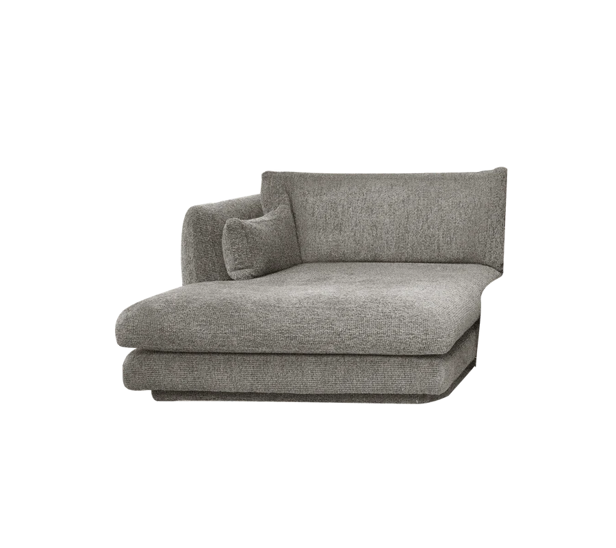 Cane-line Bloom Chaise Longue Sofa module Left/Right with Plinth