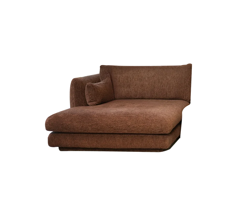Cane-line Bloom Chaise Longue Sofa module Left/Right with Plinth