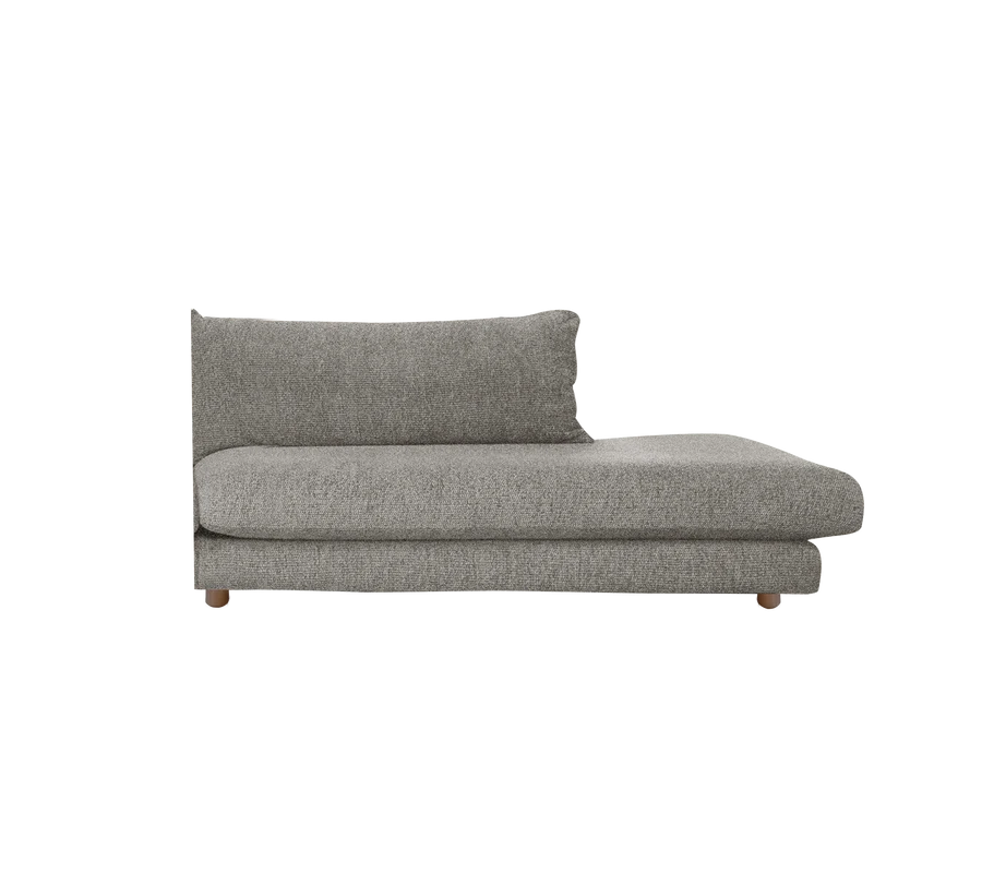 Cane-line Bloom Open-End sofa Module Left with Teak Legs