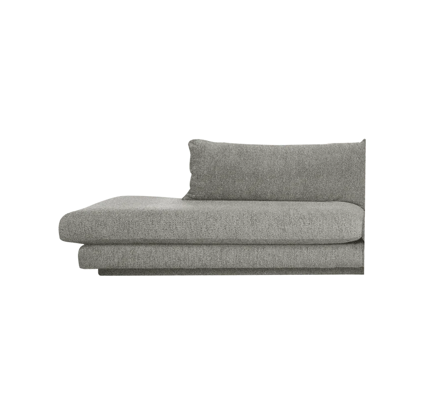 Cane-line Bloom Open-End sofa module left/right with plinth