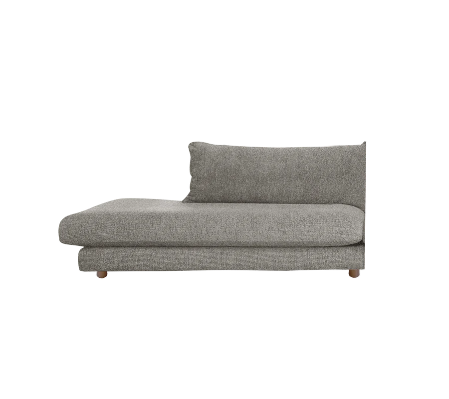 Cane-line Bloom Open-End sofa Module Right with Teak Legs