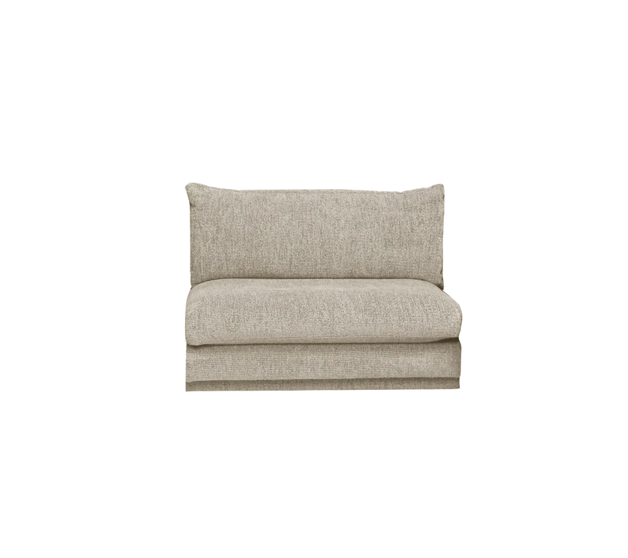 Cane-line Bloom single sofa module with plinth