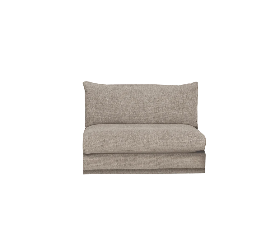 Cane-line Bloom single sofa module with plinth