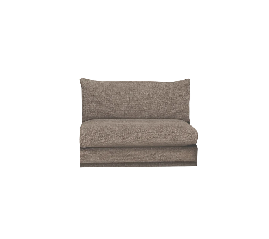Cane-line Bloom single sofa module with plinth