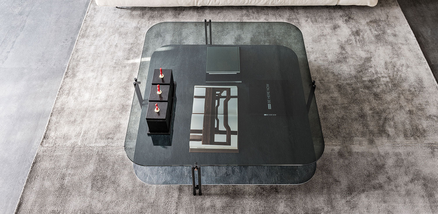 Cattelan Italia Biplane Sqaure Coffee Table – Fast Delivery