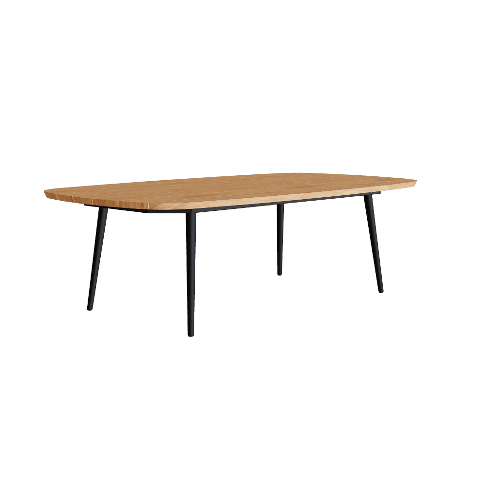 Royal Botania Styletto Low Dining Table 220 x 67