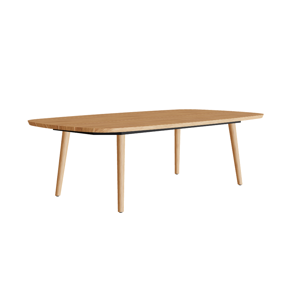 Royal Botania Styletto Low Dining Table 220 x 67