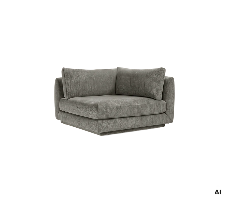 Cane-line Bloom Corner Sofa Module with Plinth
