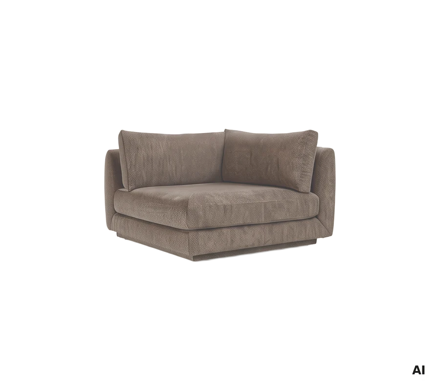 Cane-line Bloom Corner Sofa Module with Plinth