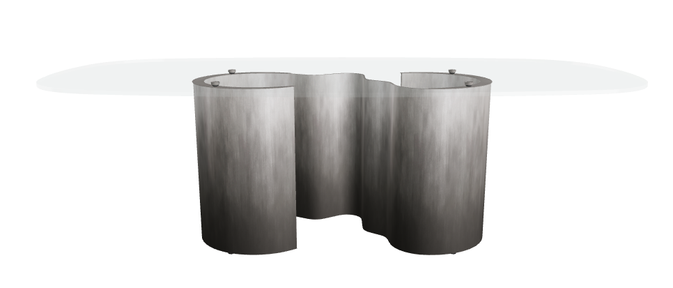 Cattelan Italia Papel Glass Dining Table