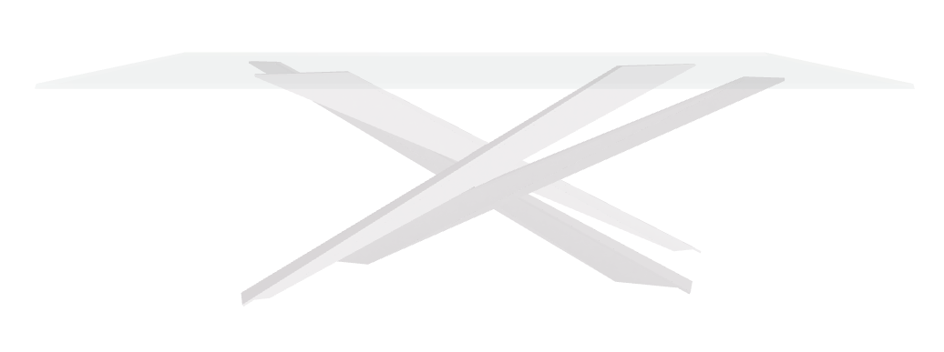 Cattelan Italia Lancer Glass Dining Table