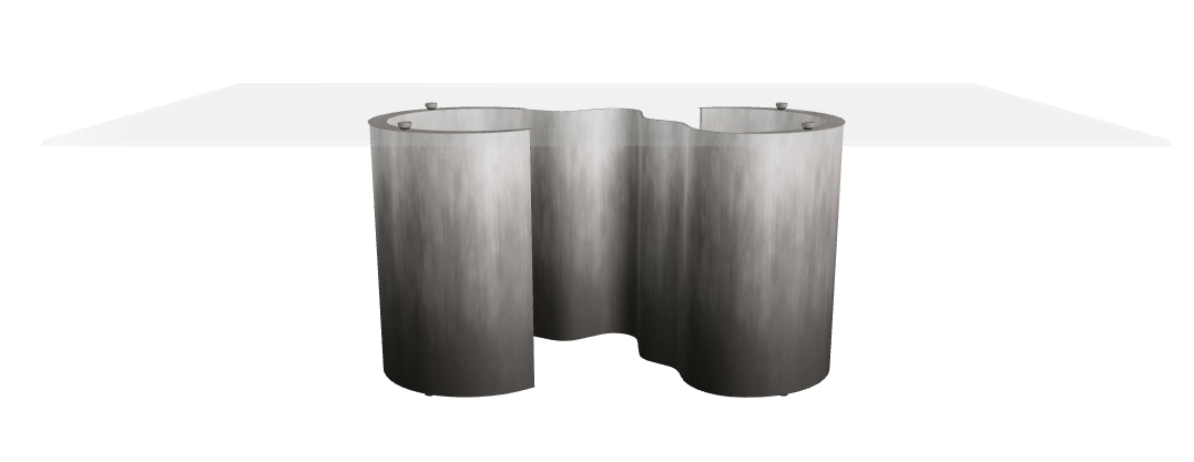 Cattelan Italia Papel Glass Dining Table
