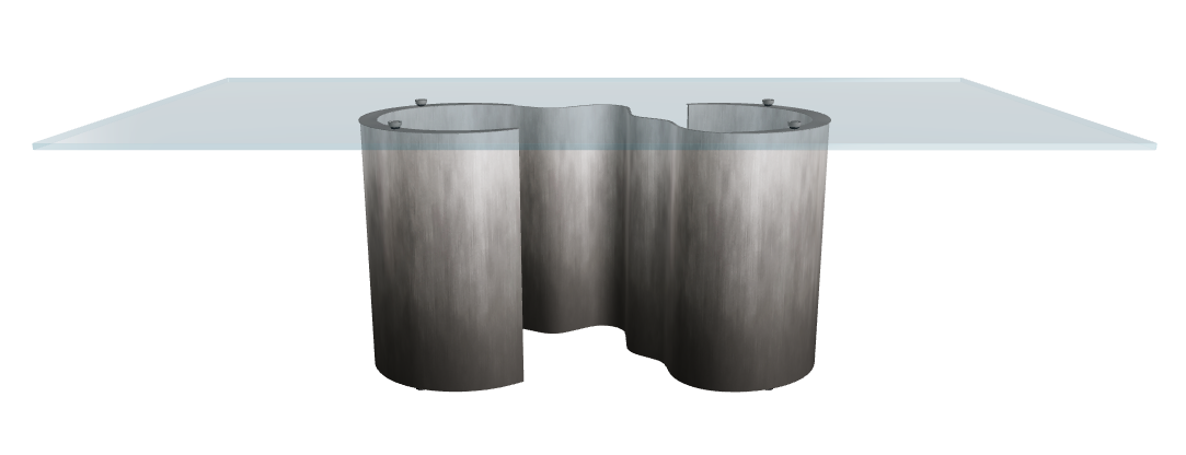 Cattelan Italia Papel Glass Dining Table