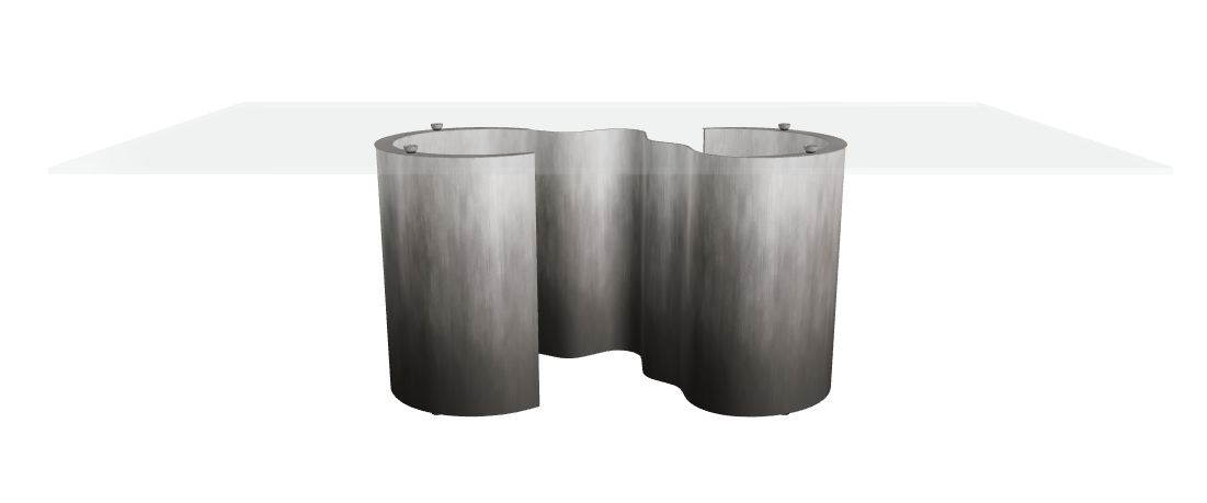 Cattelan Italia Papel Glass Dining Table
